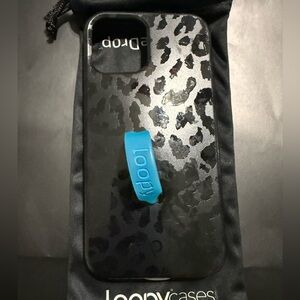 Loopy Original - iPhone 12/12 Pro (6.1" Screen) - Midnight Leopard